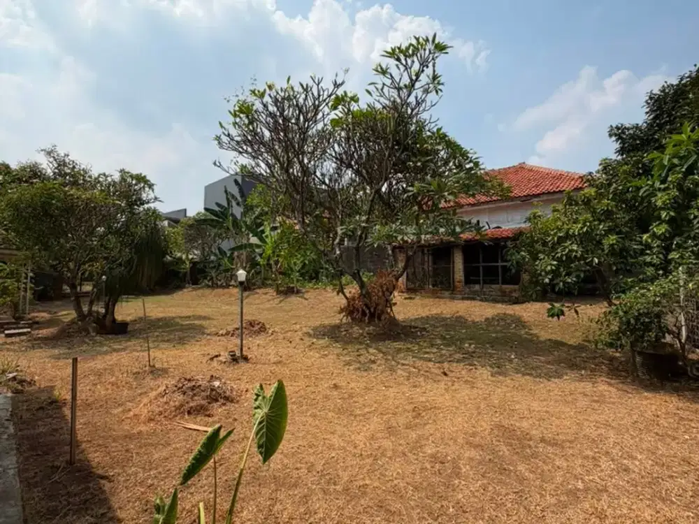 RUMAH HITUNG TANAH HARGA NJOP AREA ZONA KOMERSIL DI JALAN CINERE RAYA