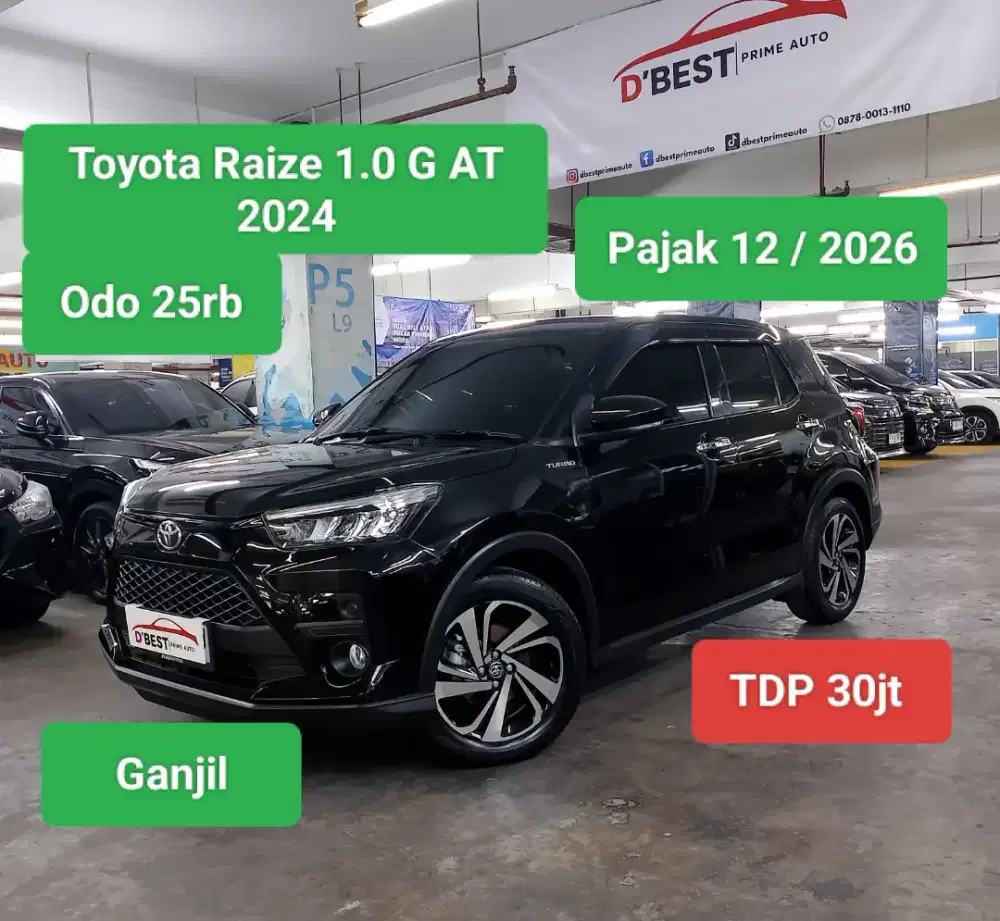 Toyota Raize 1.0 G AT Tow Tone 2024