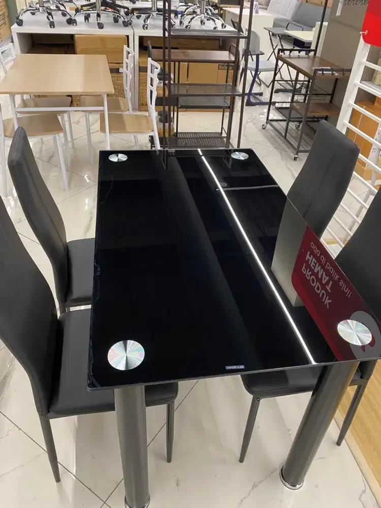 minka dining set meja makan
