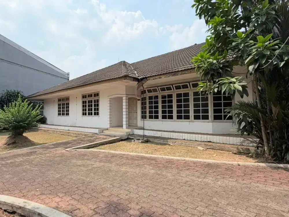 RUMAH HITUNG TANAH HARGA NJOP AREA ZONA KOMERSIL DI JALAN CINERE RAYA