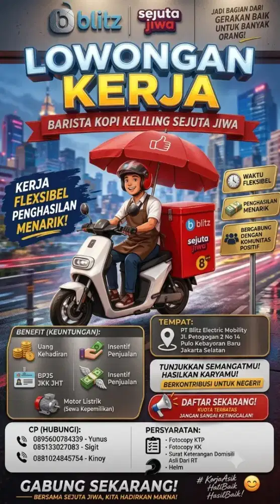 Rider Kopi Sejuta Jiwa By Janji Jiwa