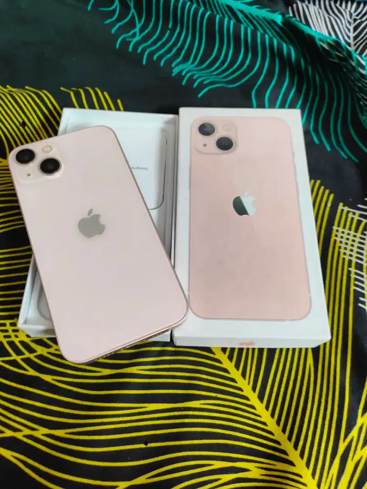 IPHONE 13 BEACUKAI 128GB FULLSET MULUS NO MINUS