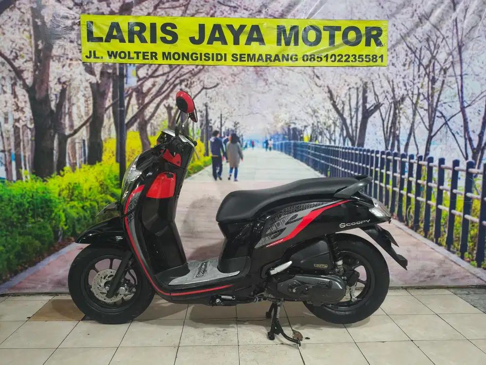 Scoopy sporty mesin segel full ori