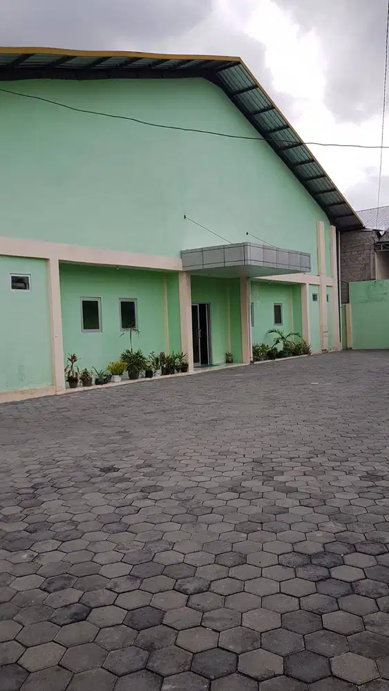 DI JUAL CEPAT PABRIK/GUDANG/GEDUNG/BANGUNAN JOGONALAN KLATEN