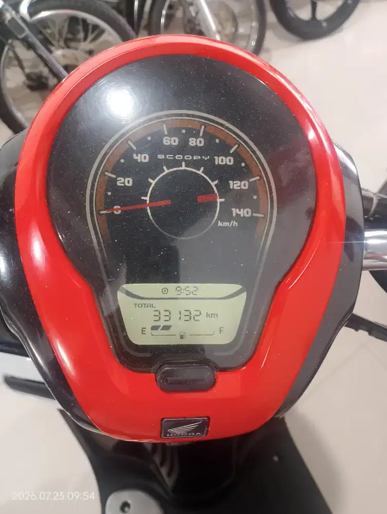 Scoopy plat D sangat mulus