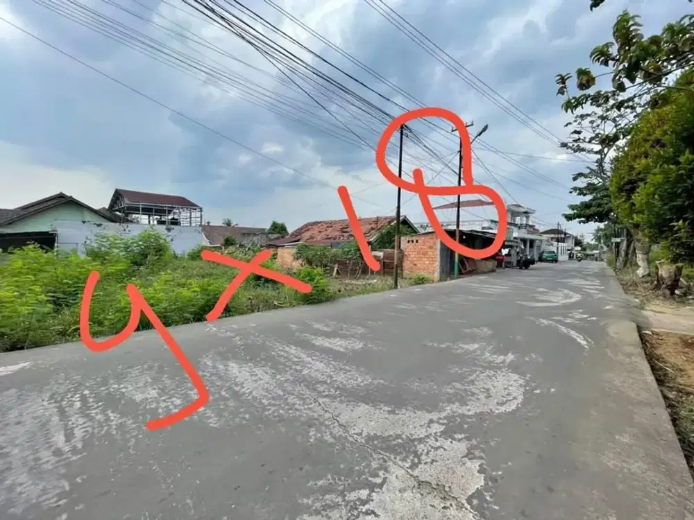 Dijual tanah JL Naskah depan Punti Kayu kota palembang
