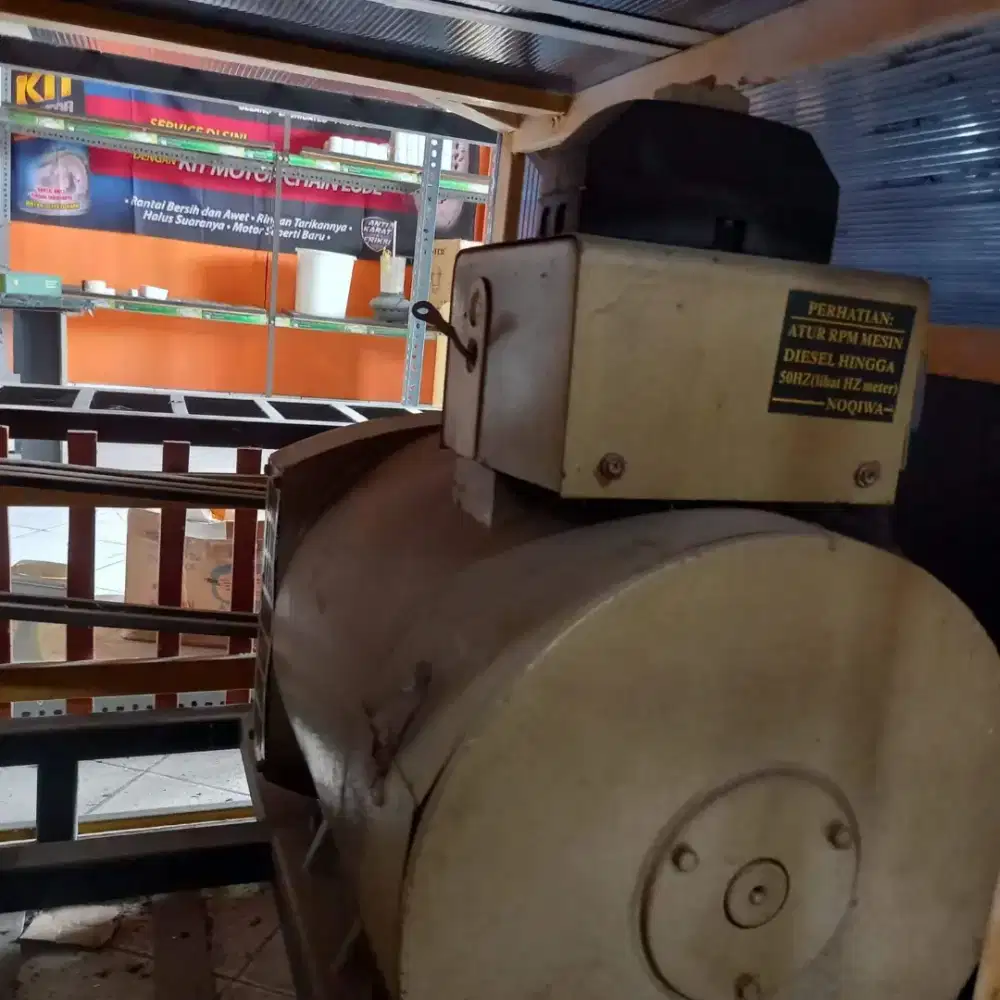 KEPALA GENERATOR MERK NOQIWA ST10KW  10kw 1 Phase 1500rpm