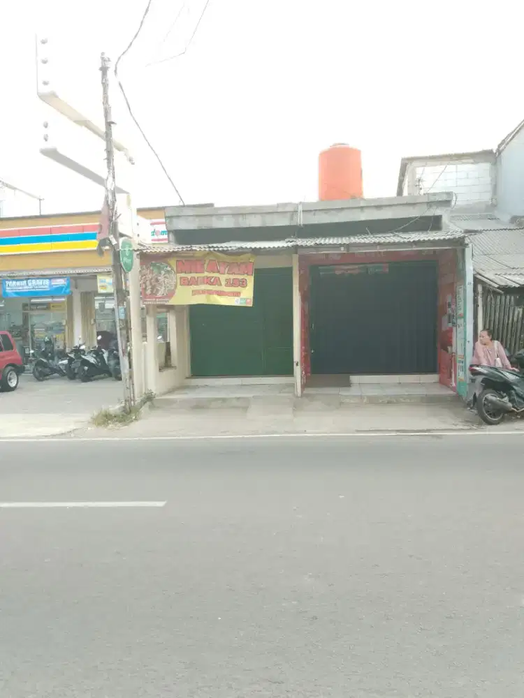 DISEWAKAN RUKO PINGGIR JALAN STRATEGIS