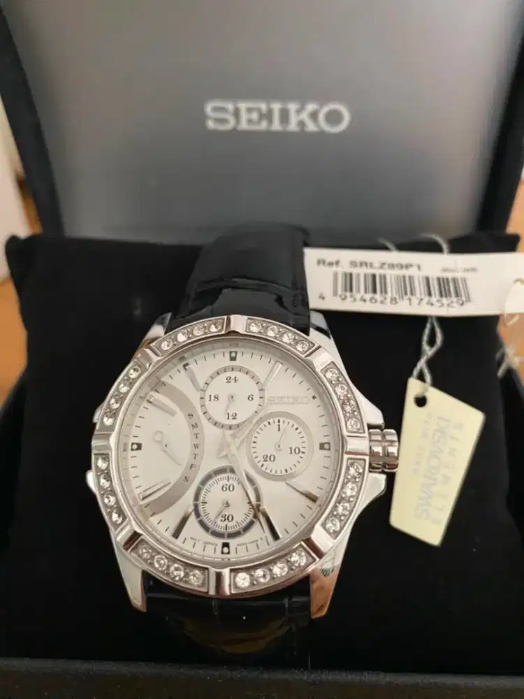 Jam Tangan Wanita Seiko Swarovski Original