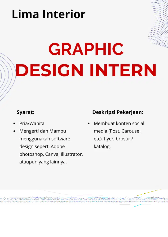 Graphic Design Intern