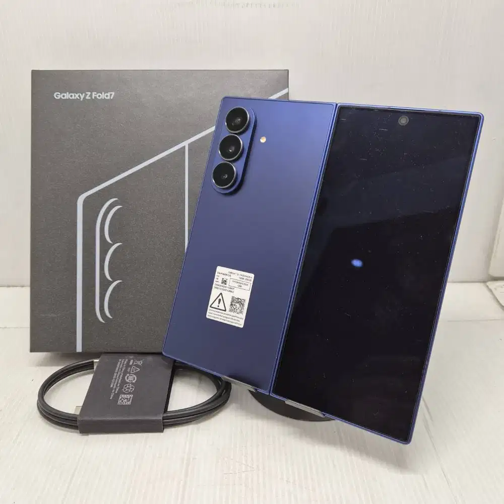 SAMSUNG GALAXY Z FOLD 7 5G 12/256 BLUE SHADOW SEIN RESMI LENGKAP MULU