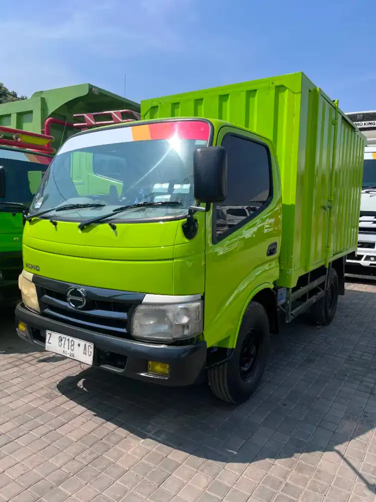TRUK BOX CARGO HINO DUTRO 110SD 2018