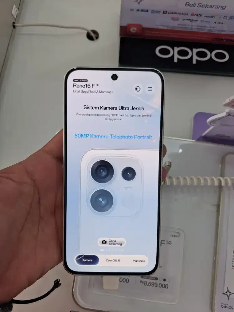 Oppo reno 16 F . .