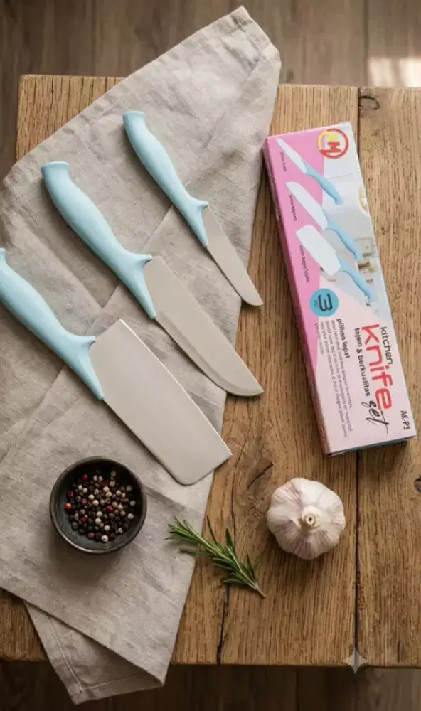PISAU SET 3 in 1 KERAMIK