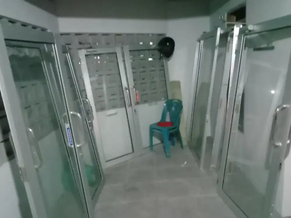 Pintu alumunium 7 pcs dan dempel 3 borong