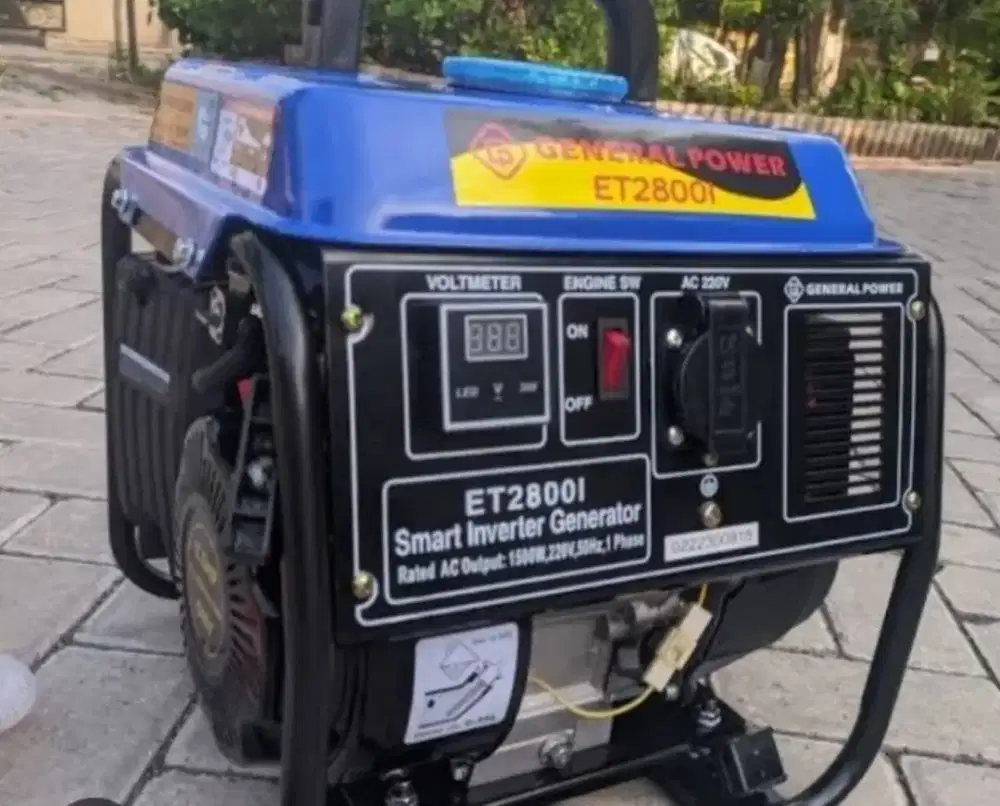 Genset Portable -Like New- General Power ET2800i