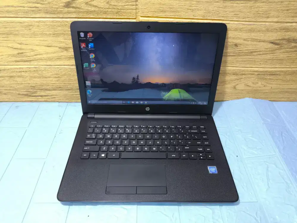 Laptop hp14 ram 8gb SSD 128gb Intel Celeron slimm
