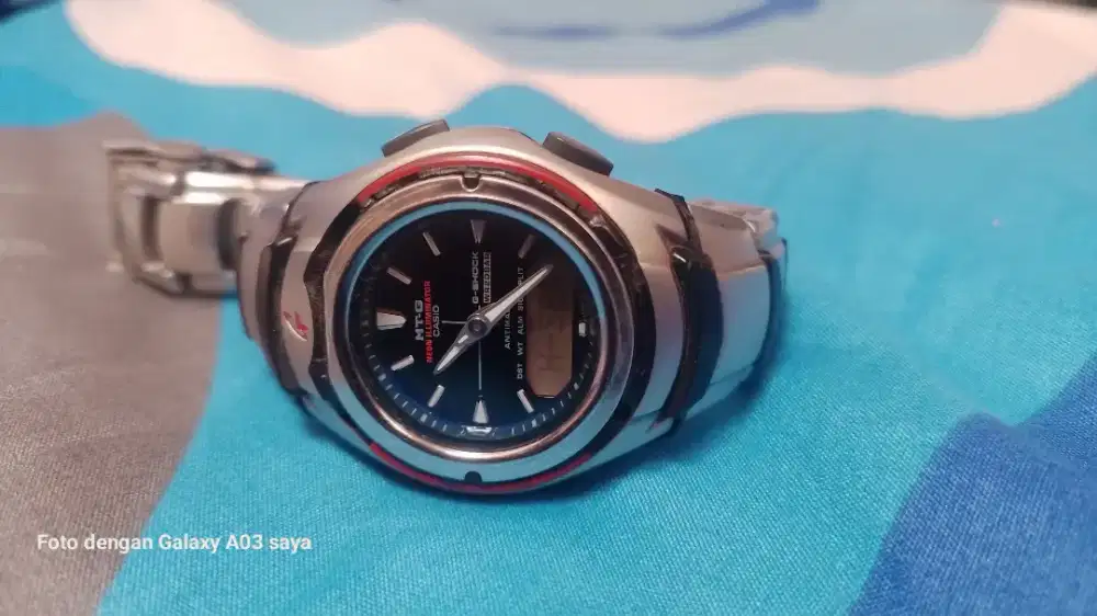 Jam G Shock MTG 520 Vintage,Kondisi Minus Pingiran Dan Ring.