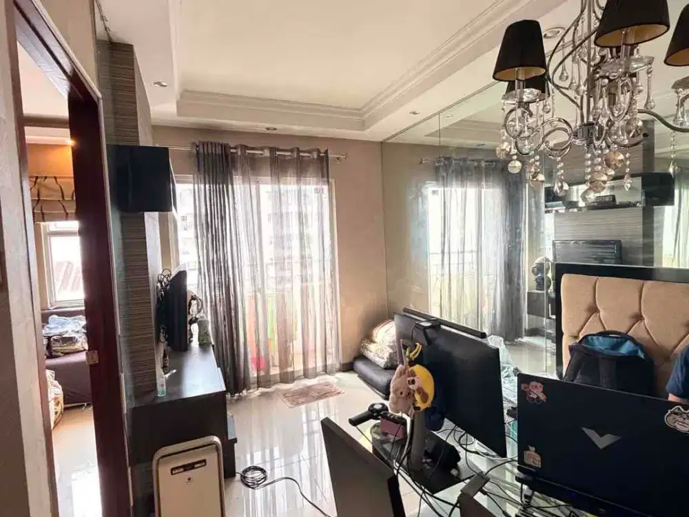 Disewa apartemen mediterania garden residences 2 tipe 1 Kamar tidur kondisi furnished