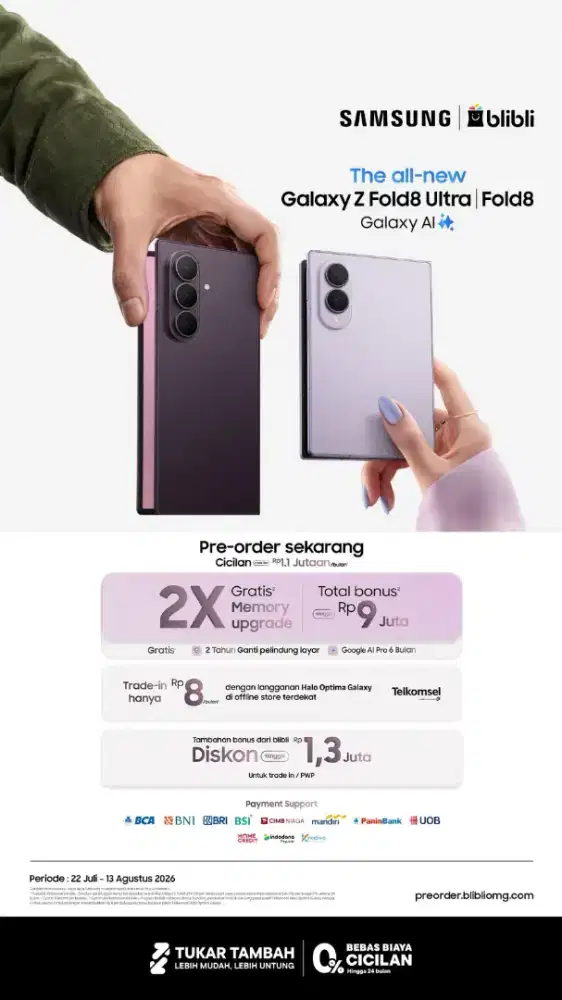 Pre Order Samsung Foldable 8 Series