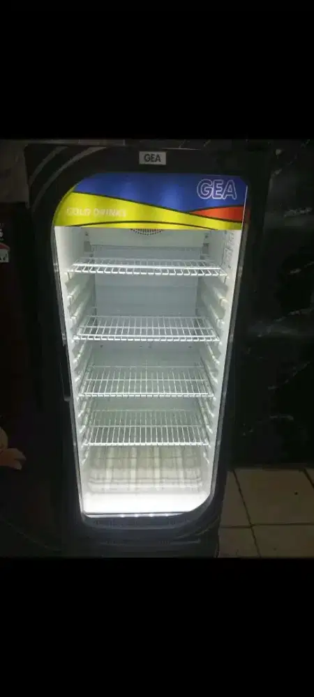 Jual bu kulkas pendingin minuman ukuran 4 rak tanggung normal