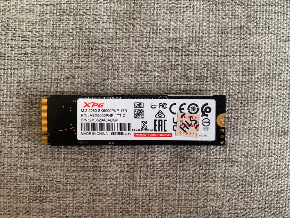 SSD NVMe XPG 1TB XPG ADATA SECOND