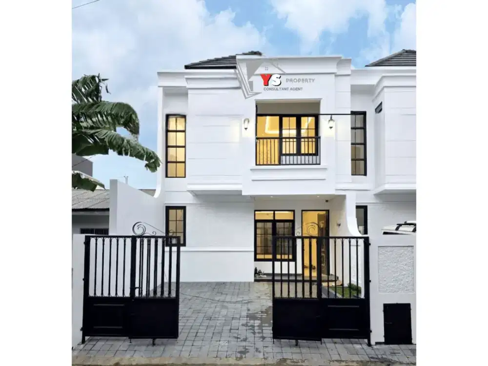 ZN79 Rumah Baru Modern Strategis Pondok Bambu Duren Sawit Jakarta Timur
