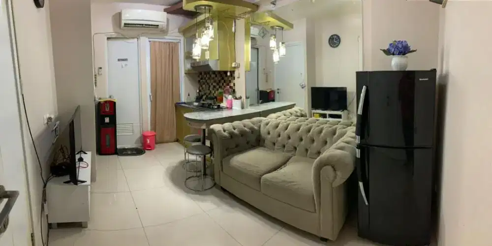 Disewakan Murah.. Green pramuka city 2BR Chrysant furnished