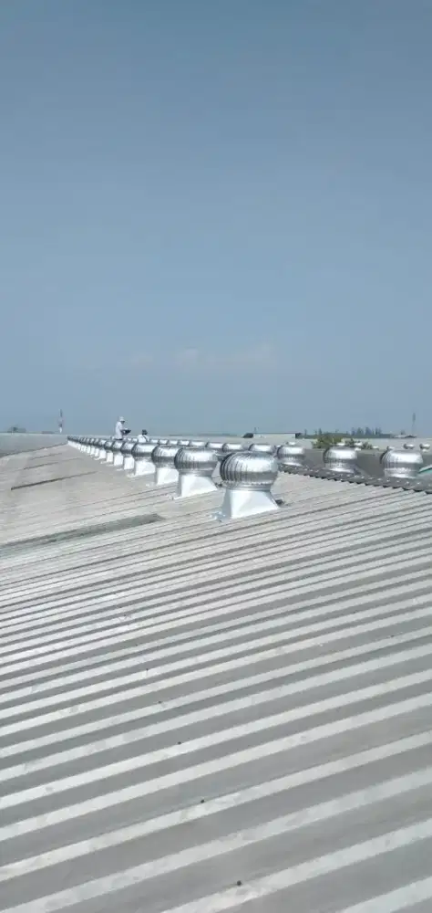 Turbine ventilator alat sirkulasi udara atap
