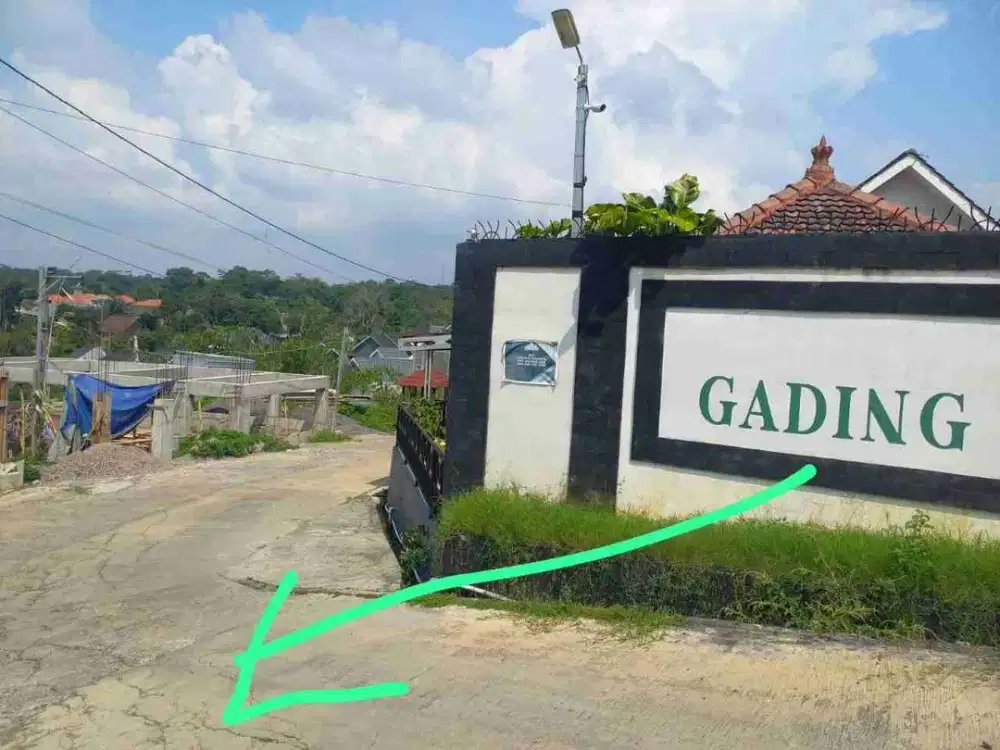 Tanah di Pinggir Jalan Besar di Gunung Pati, Semarang