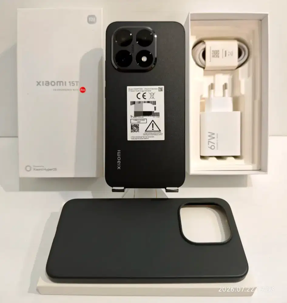 Xiaomi Mi15T 5G 12/512 Gb Likenew 99% Resmi Januari 28 bs TT/BT yah