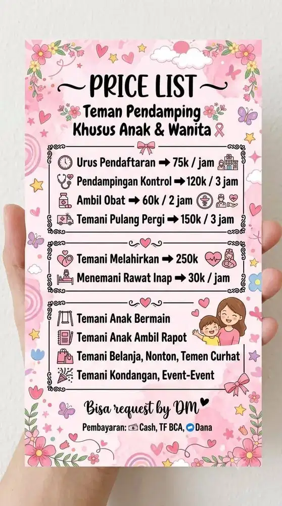 Teman pendamping anda,siap membantu jasa pendampingan ,teman cerita