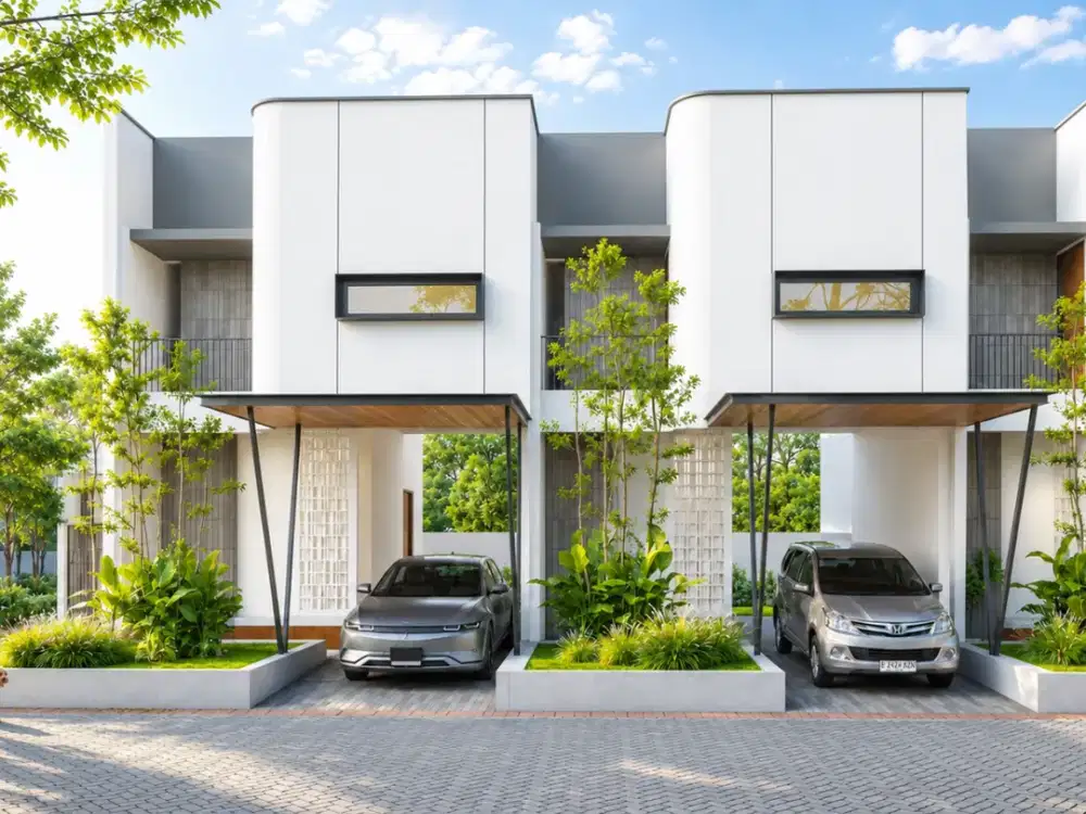 Rumah Modern Minimalis Di Dekat Kota Solo
