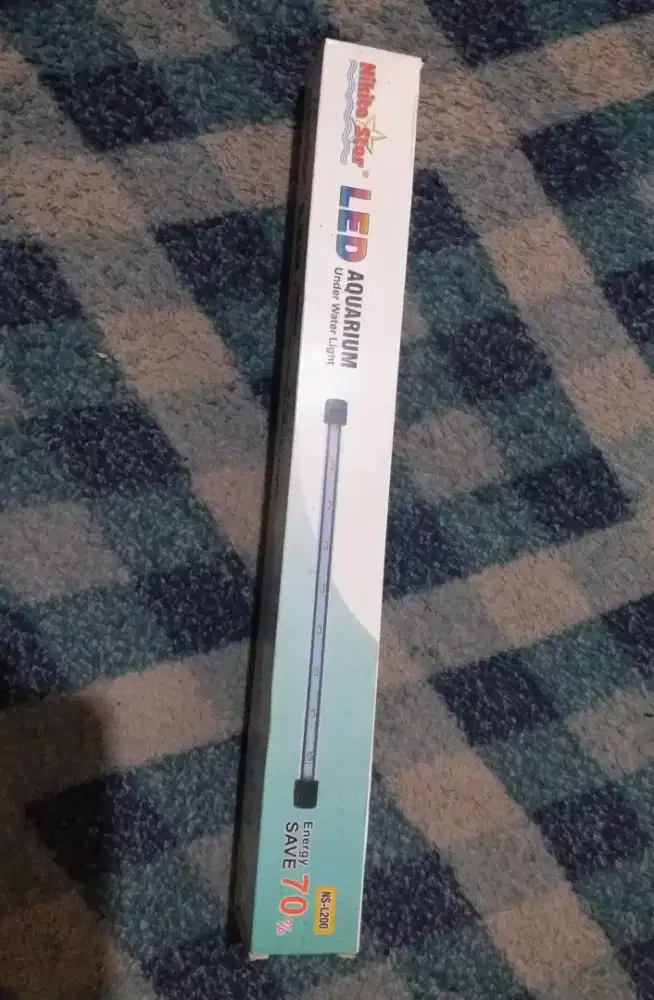 Lampu LED celup/Kaca Aquarium