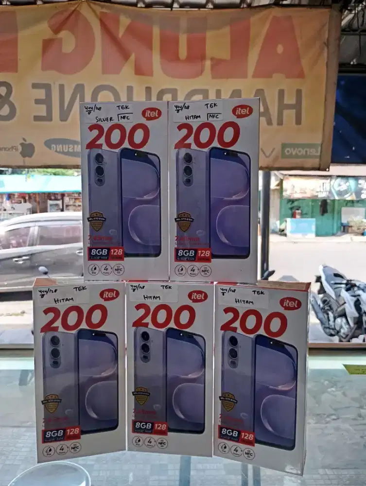 ITEL CITY 200 RAM TOTAL 8GB / 128GB NFC