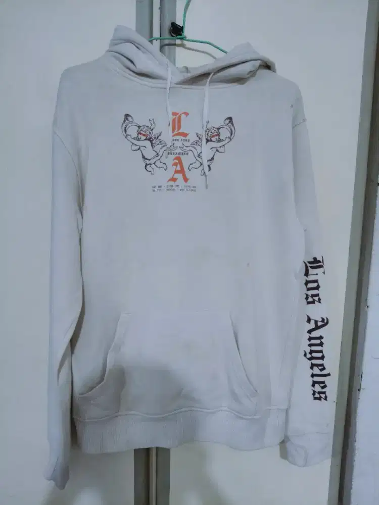 Hoodie LA Putih