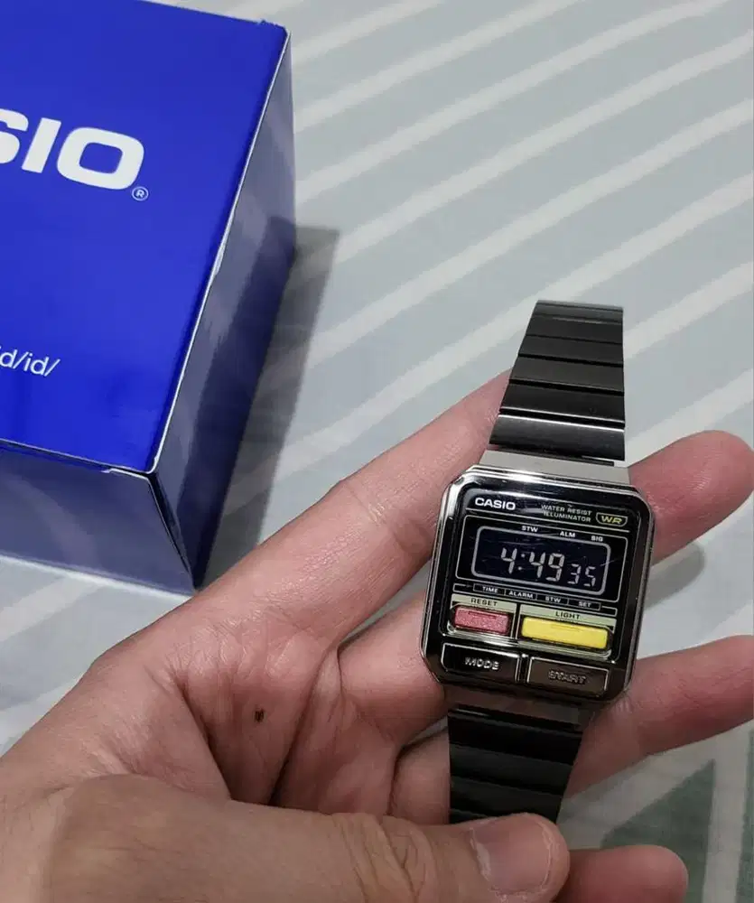 Jam tangan casio A120WEGG digital casual outdoor