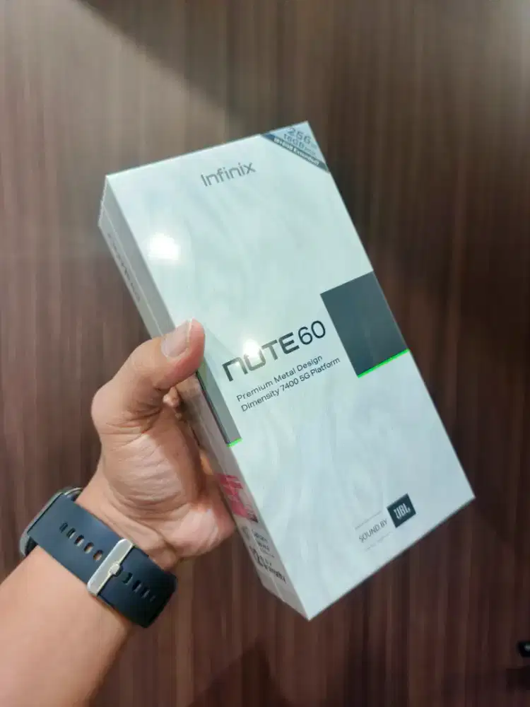 Infinix Note 60 5G 8/256B New Segel Garansi Resmi 12 Bulan