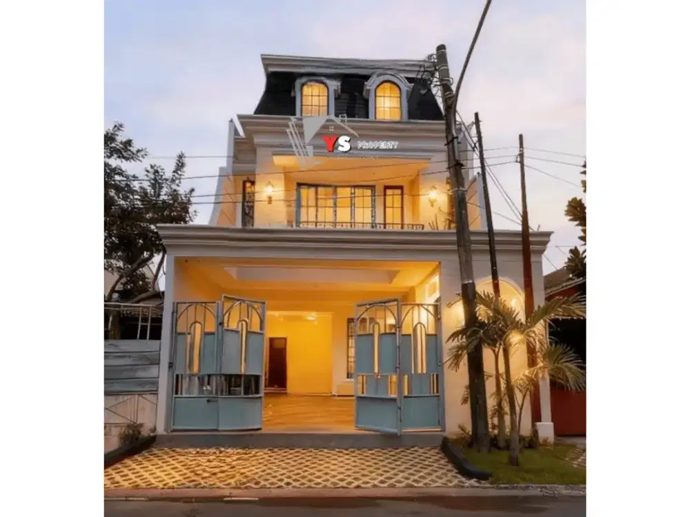 ZN90 Rumah Mewah American Classic Billymoon Pondok Kelapa Jakarta Timur