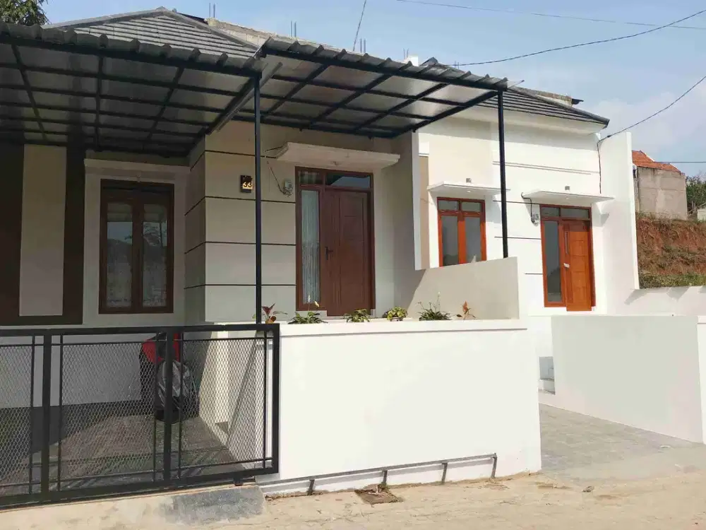 Bonus kanopi dan pagar, rumah mewah harga murah dp 5 juta all in