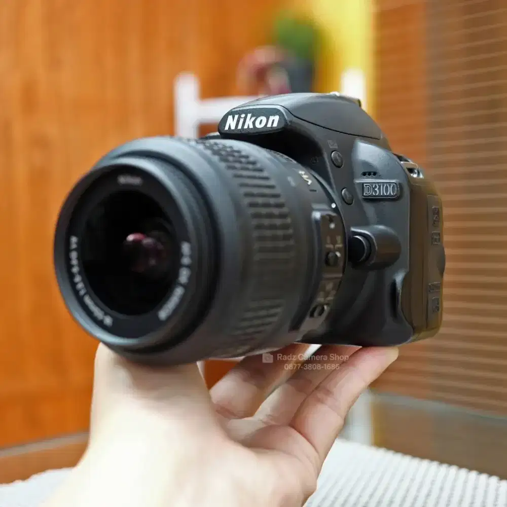 Nikon D3100 Kit 18-55mm VR Mulus Siap Jepret