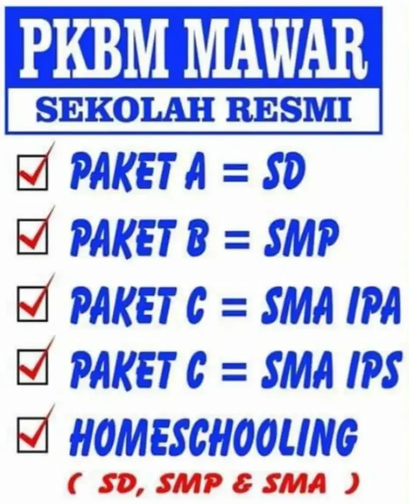 SEKOLAH RESMI PAKET ABC