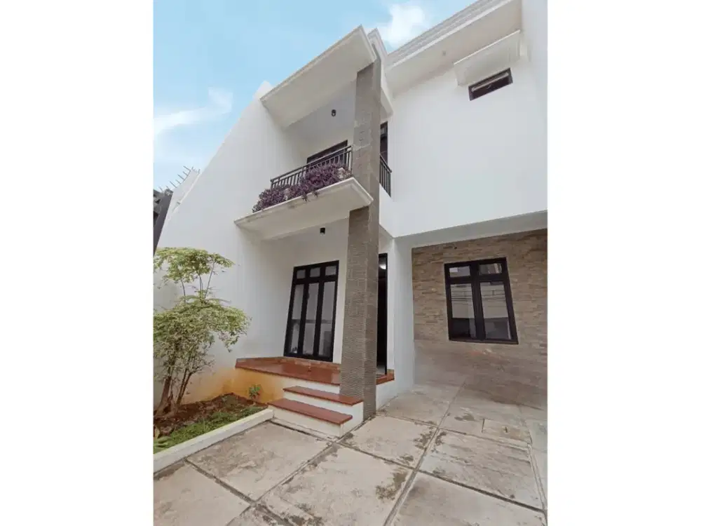 DA03 Rumah Modern Siap Huni Murah Rawamangun Jakarta Timur
