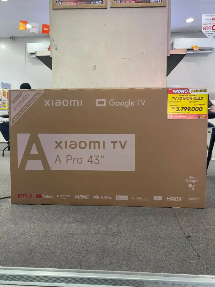 SMART TV XIAOMI 43 INCH, HARGA TERJANGKAU, KREDIT CICILAN RINGAN