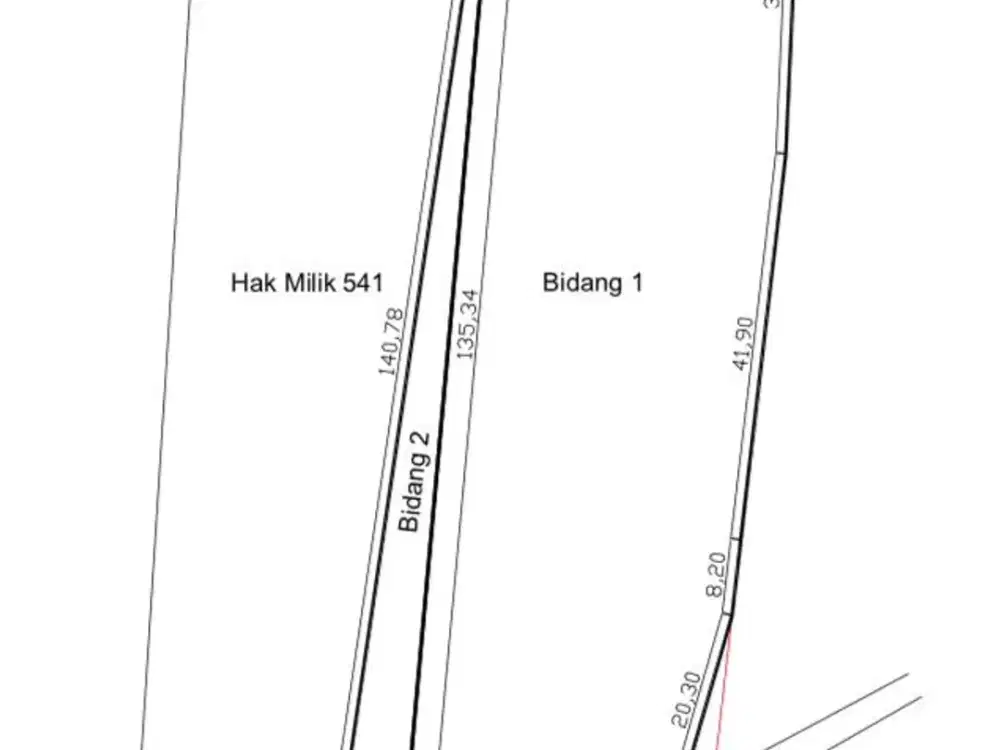 Jual Tanah Kosong di Jl Raya Tanjungsari Surabaya Kawasan Pergudangan