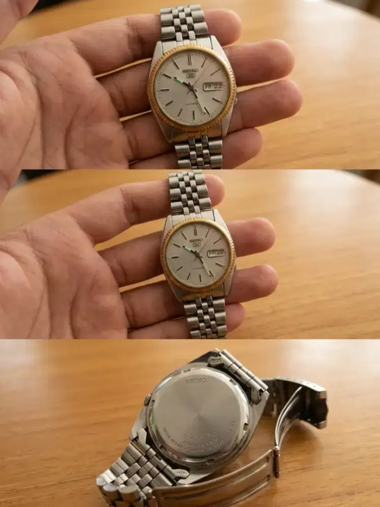 Seiko 5 automatic date just