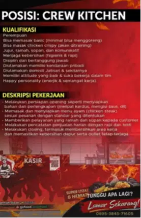 Loker CREW KITCHEN
