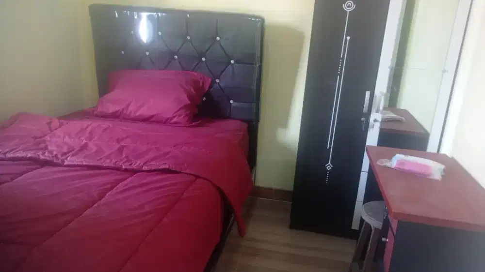 Kost Bangunan Baru jadi sewa Bulanan 1.8 jt per bln (Full AC & WIFI)