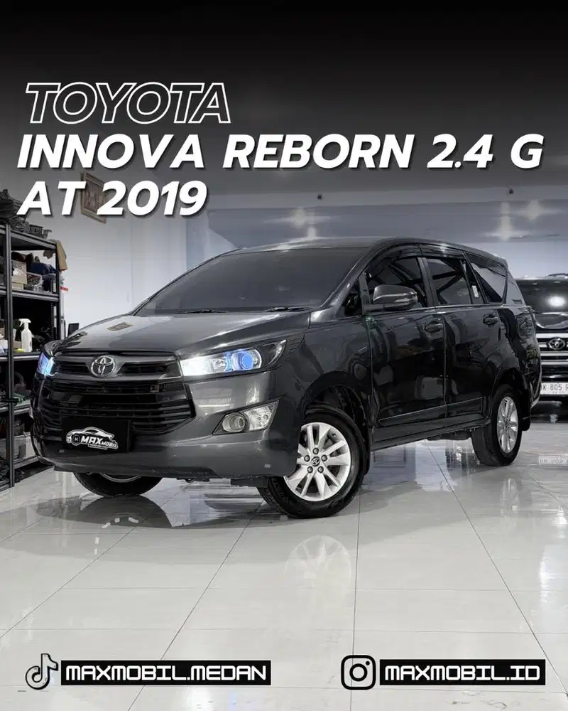 [ODO 85RB‼️] TOYOTA INNOVA 2.4 G AT 2019 pemakaian 2020