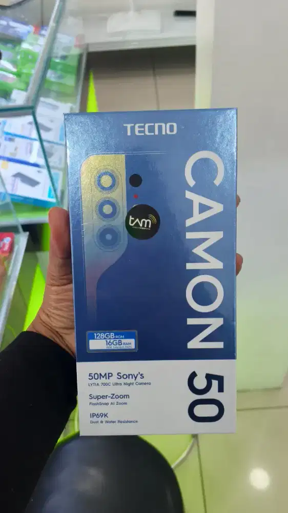 Terno camon 50 8/256gb cash credit